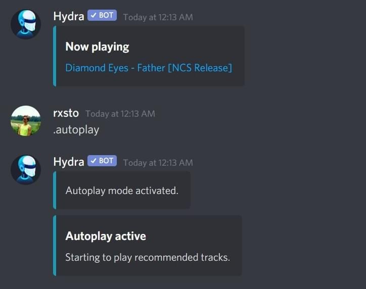 Use hydra to bot how Latest Discord